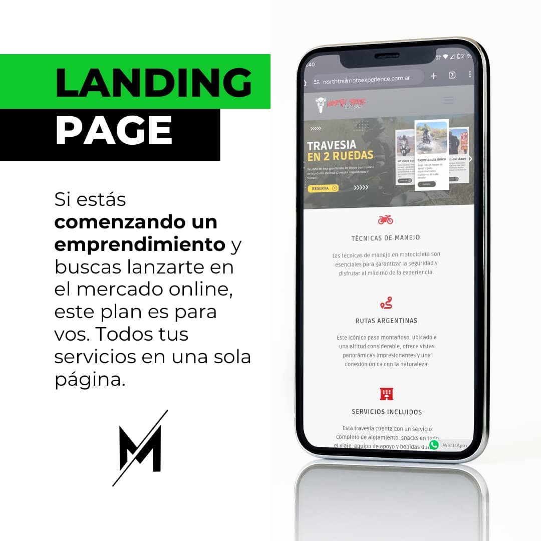 Landing o Tienda Virtual